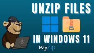 How to Unzip Files in Windows 11 2 Methods [upl. by Edd232]