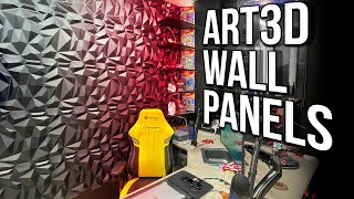 ART3D Diamond Wall Panel Install [upl. by Wolfgang381]