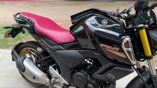 Yamaha Fzs v3 deluxe black modified 2022 [upl. by Eanaj244]