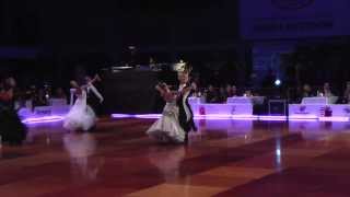 Evaldas Sodeika  Ieva Zukauskaite  Waltz  Polish Cup 2013 [upl. by Tolland]