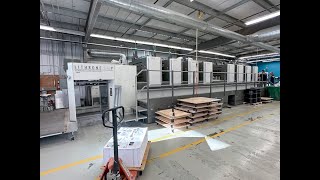 2008 Komori LS840P from Trinity Printing Machinery USA [upl. by Vasily]