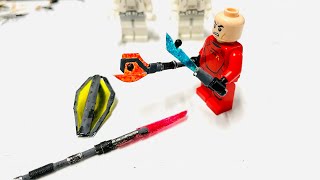 Custom Lego Star Wars Vibroblade and shield ￼ [upl. by Athene86]