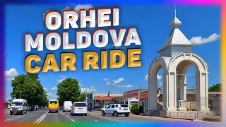 The City Of Orhei Republica Moldova Car Ride Deep House Music [upl. by Fionna59]