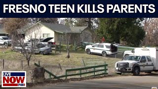 California teen arrested for murdering parents attempted to kill sister  LiveNOW from FOX [upl. by Yahsat635]