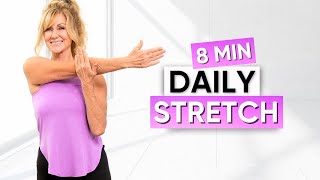 8 Minute Best Daily STRETCH For Women Over 50 [upl. by Thea]