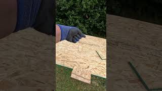 Tactical advice from my dad on how to cut plywood Works on rips too [upl. by Niobe]