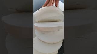 Cooking Puffball mushroom asmr giantpuffball shorts [upl. by Ytirehc]