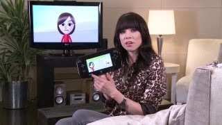 Carly Rae Jepsen teste la Wii U [upl. by Emmey]