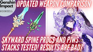 Both Skyward Procs and PJWS Off Field Stacks Do Not Work For Raiden Updated Weapon Math [upl. by Cate]