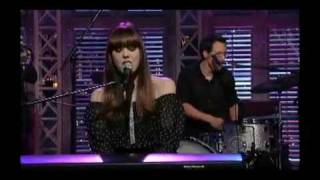 Diane Birch  Nothing But A Miracle on Letterman [upl. by Acihsay]