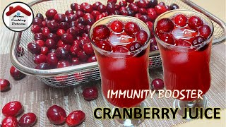 How to make Cranberry Juice  Heavenly Delicious Cranberry Juice  by Home Cooking Dotcom [upl. by Zelazny823]