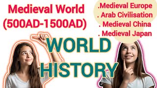 Medieval World 500AD1500AD UPSC World History Medieval Europe China and Japan [upl. by Leimad22]