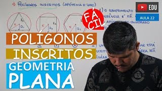 ⭕ Polígonos Regulares Parte 2 Inscritos apótema e lado  GEOMETRIA PLANA Aula 22 [upl. by Joycelin]