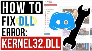 How to Fix Kernel32dll missing errorDISCORD  KERNEL32dll Entry Point Error FIX Windows 7 2020 [upl. by Teryn]