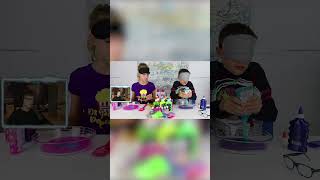 Reacting to FUNNIEST SIS vs BRO SLIME video shorts sisvsbro slime [upl. by Bently]