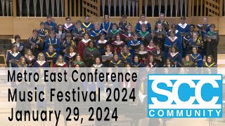 MetroEast Conference Music Festival 2024  January 29 2024 [upl. by Cirdla]