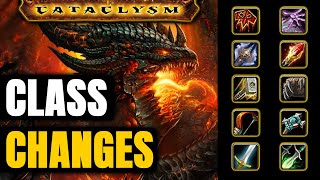 BIG Class Changes Coming in Cataclysm Classic WoW [upl. by Aihtiekal]