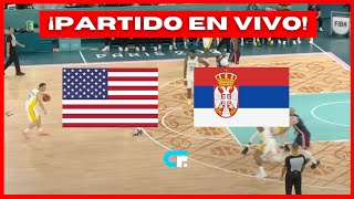 🔴 ESTADOS UNIDOS vs SERBIA EN VIVO 🏆 USA vs SERBIA EN VIVO 🔥 JUEGOS OLIMPICOS PARIS 2024 [upl. by Ahsratal]