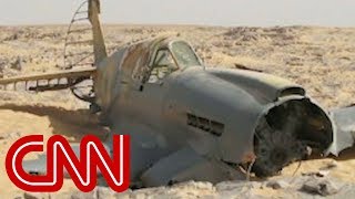 Wreckage of a WWII plane that crashed 70 years ago is found in the Sahara Desert [upl. by Garges266]