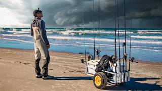 Im Concerned for the Texas Coast in 2024 fishing while it happens [upl. by Crescin]