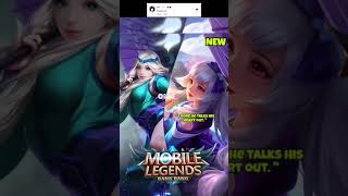 Kagura 🥺old 🆚 new voice lines  shorts mobilelegend videoshorts   Game sx3iu [upl. by Pacien]