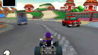 Mario Kart DS Codes 300cc When Hit [upl. by Trudey]