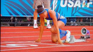 Olympic Trials 200m FinalsAllyson Felix [upl. by Yeo]