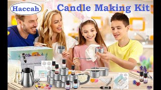 Haccah Complete Candle Making Kit [upl. by Neukam172]