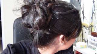 Hair styles  5 min UPDO For Prom Homecoming or Farewell  Indian Updo HairStyle [upl. by Colvin]