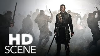 MACBETH Scene 2015 HD  Michael Fassbender Marion Cotillard Jack Reynor [upl. by Citarella]