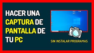 Cómo hacer una Captura de Pantalla en PC 📸 Windows 10 y 11 💻 Combinación de Teclas de Tu Ordenador [upl. by Lillian]