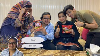 Spicy Noodles Challenge😱With mama kia sy kia ho gaya😭 [upl. by Leirbaj]