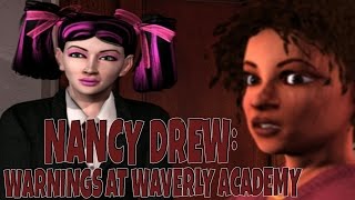 EASTER EGGS amp EVIL TWINS  Warnings at Waverly Academy 6 Nancy Drew Game [upl. by Casar]