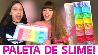 FIZEMOS A MELHOR PALETA DE SLIME  Hi Girls Sisters [upl. by Goat]