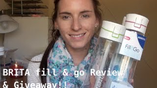 BRITA fill amp go Mini Review amp GIVEAWAY CLOSED [upl. by Mair219]