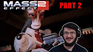 The Salarian Scientist  Mass Effect 2 BLIND FIRST PLAYTHROUGH  Part 2 [upl. by Oiramd335]