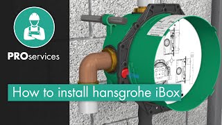 How to install a hansgrohe iBox universal [upl. by Uuge40]