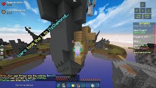 quotWall Bridging FTWquot  Skywars Clips 5 [upl. by Notelrahc1]