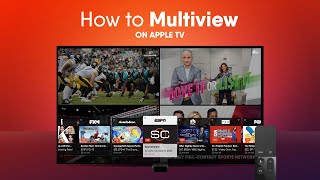 Introducing fuboTVs Multiview 20 on Apple TV [upl. by Slocum]