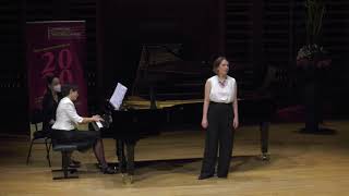 ClaraSophie Bertram mezzosoprano amp Freya Jung piano – Duo 3  1st round [upl. by Karna]