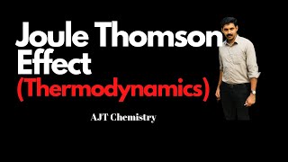 Joule Thomson Effect Thermodynamics in Malayalam AJT Chemistry [upl. by Eiramlirpa]