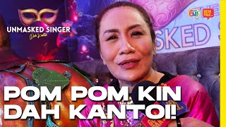 Pom Pom Kin adalah Ratu Dangdut Amelina gais  Unmasked Singer S4 [upl. by Ackley880]