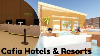 Cafia Hotels  Roblox  How to get room key and get staff Job  Link is in the description [upl. by Atalayah]