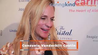 Consuelo Vanderbilt Costin shares why she supports CaringKind at the 2023 ForgetMeNot Gala [upl. by Yancy]