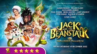 5★ REVIEW Jack and the Beanstalk Pantomime LONDON PALLADIUM 2022 [upl. by Shieh]