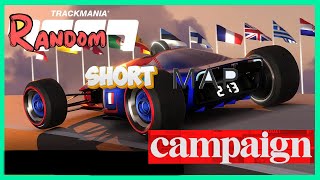 Trackmania Random Short Map Campaign  Trying something new [upl. by Neslund]