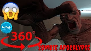 360 Video  Zombie Apocalypse Episode 1  Horror Animation VR [upl. by Ettelohcin354]