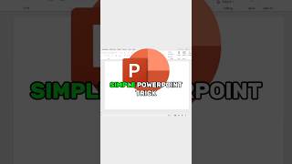 Simple PowerPoint Trick powerpointpresenation tutorial graphicdesign [upl. by Lauralee]