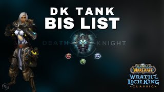 DK Tank BiS List Phase 2 [upl. by Biddie627]