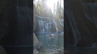 Mt Shasta Middle Falls mtshasta shasta waterfall mountshasta [upl. by Enoch2]